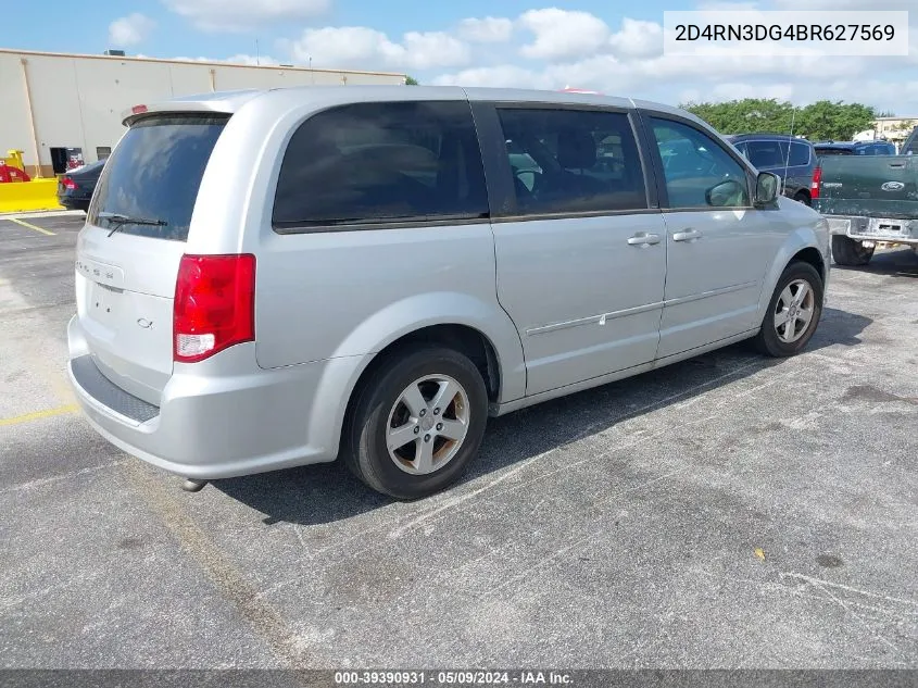 2011 Dodge Grand Caravan Mainstreet VIN: 2D4RN3DG4BR627569 Lot: 39390931