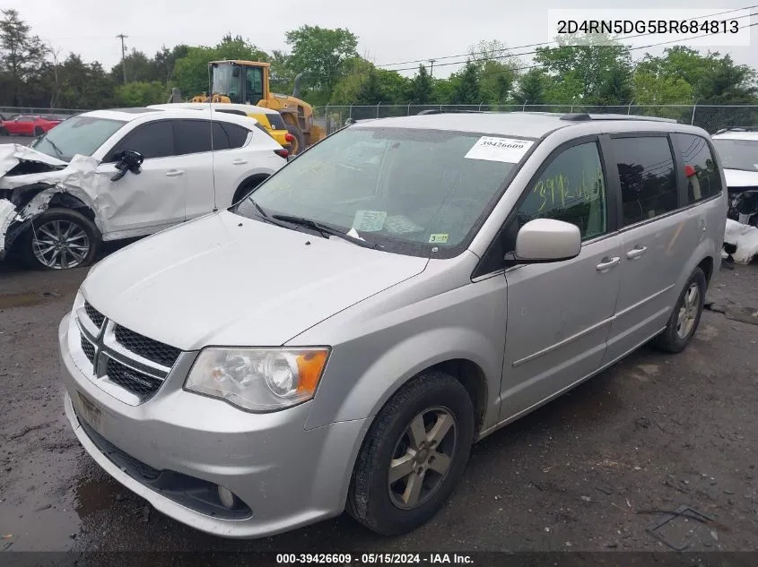 2D4RN5DG5BR684813 2011 Dodge Grand Caravan Crew