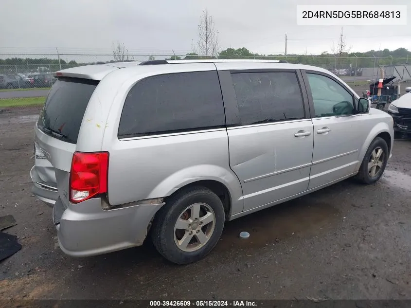 2011 Dodge Grand Caravan Crew VIN: 2D4RN5DG5BR684813 Lot: 39426609