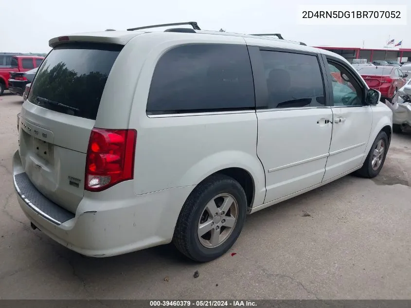 2011 Dodge Grand Caravan Crew VIN: 2D4RN5DG1BR707052 Lot: 39460379