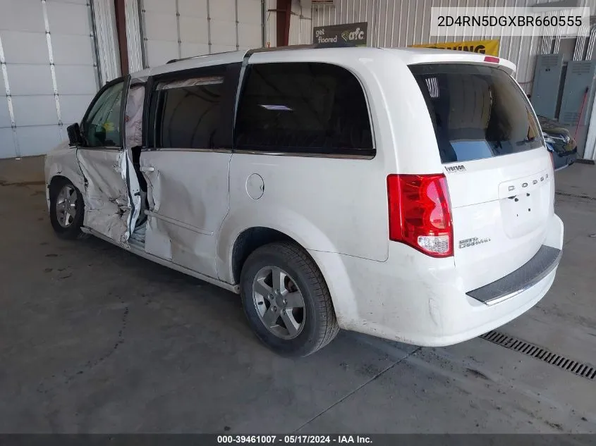 2D4RN5DGXBR660555 2011 Dodge Grand Caravan Crew