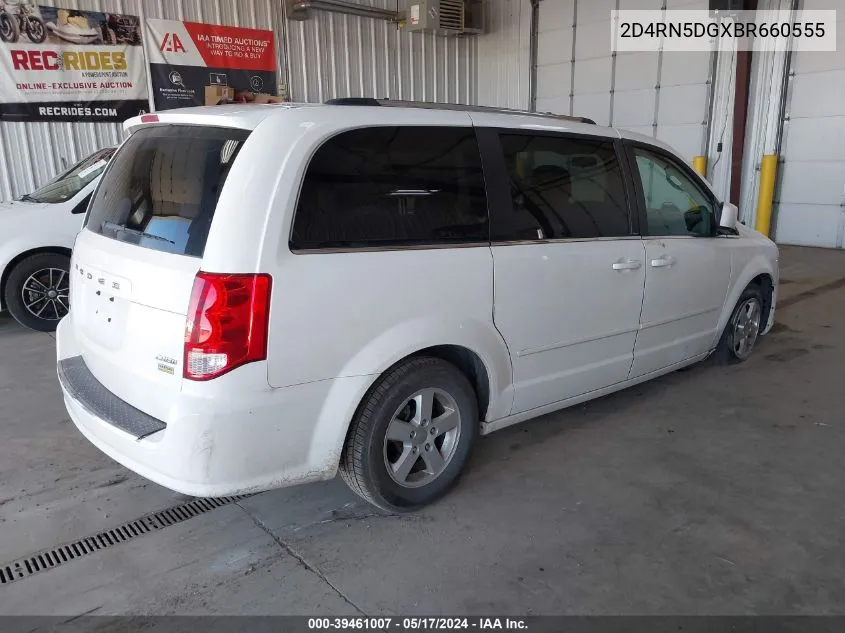 2011 Dodge Grand Caravan Crew VIN: 2D4RN5DGXBR660555 Lot: 39461007