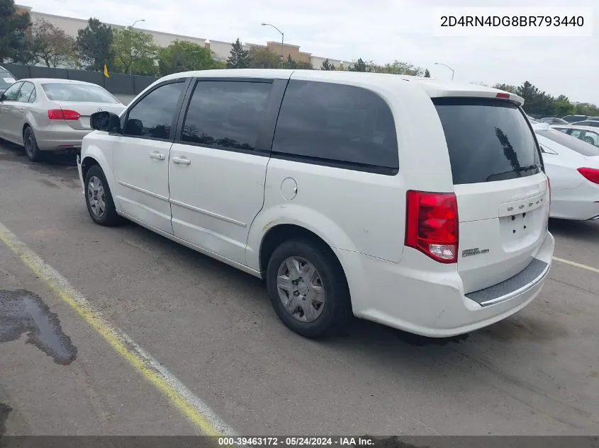 2D4RN4DG8BR793440 2011 Dodge Grand Caravan Express