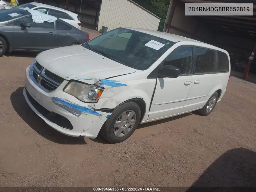 2D4RN4DG8BR652819 2011 Dodge Grand Caravan Express