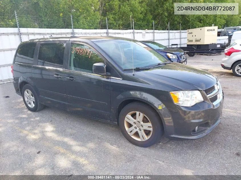 2011 Dodge Grand Caravan Crew VIN: 2D4RN5DG4BR772087 Lot: 39481141