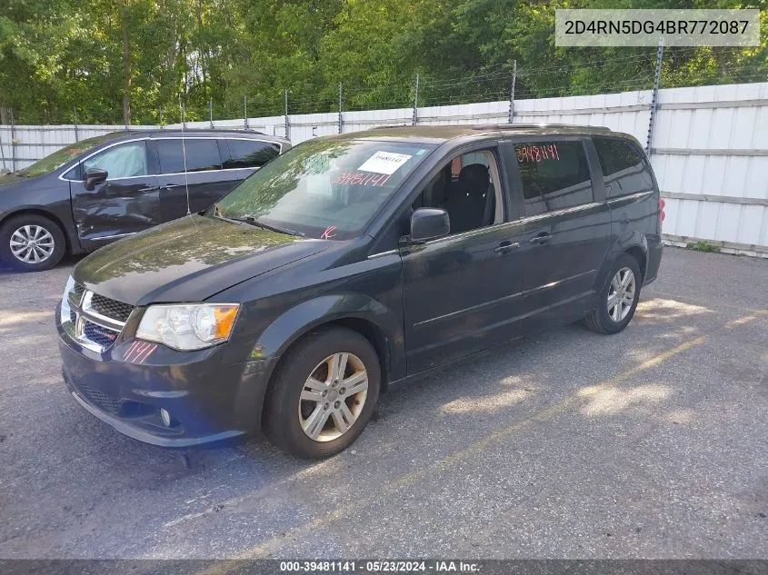 2011 Dodge Grand Caravan Crew VIN: 2D4RN5DG4BR772087 Lot: 39481141