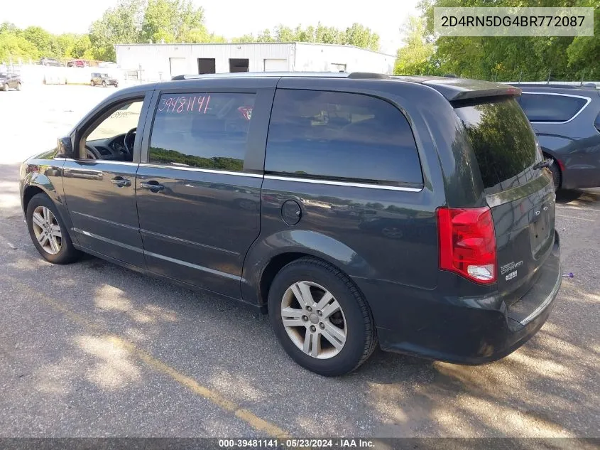 2011 Dodge Grand Caravan Crew VIN: 2D4RN5DG4BR772087 Lot: 39481141