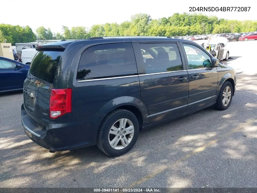 2D4RN5DG4BR772087 2011 Dodge Grand Caravan Crew