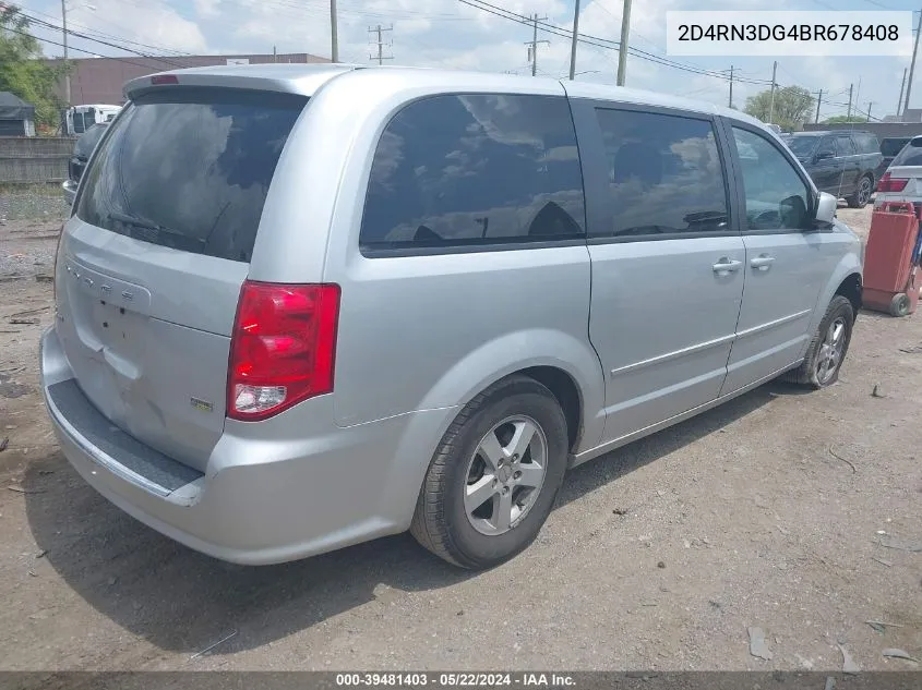 2011 Dodge Grand Caravan Mainstreet VIN: 2D4RN3DG4BR678408 Lot: 39481403