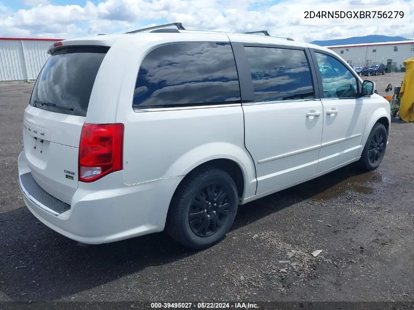 2D4RN5DGXBR756279 2011 Dodge Grand Caravan Crew