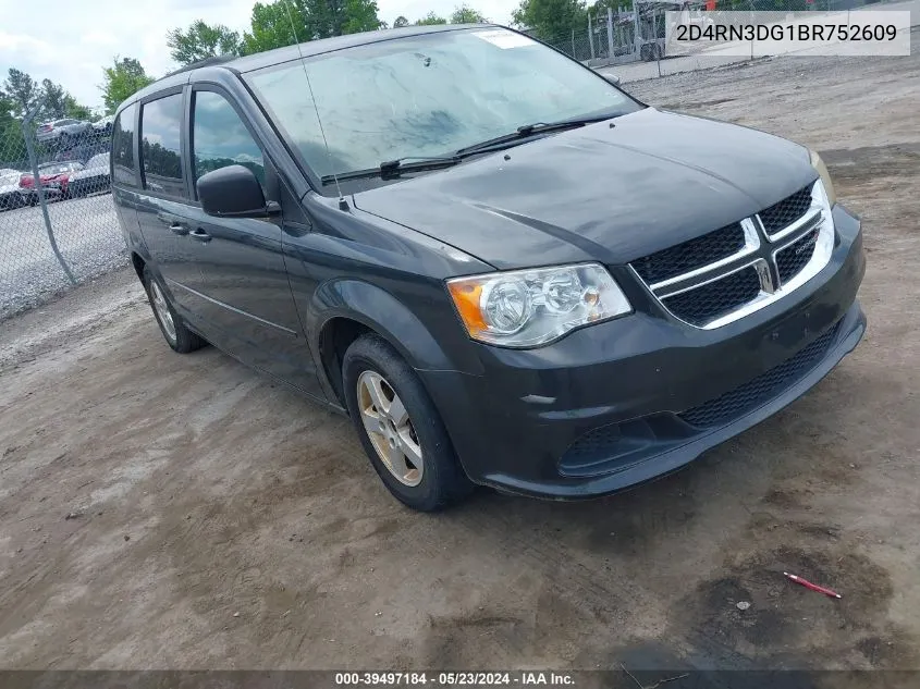 2011 Dodge Grand Caravan Mainstreet VIN: 2D4RN3DG1BR752609 Lot: 39497184