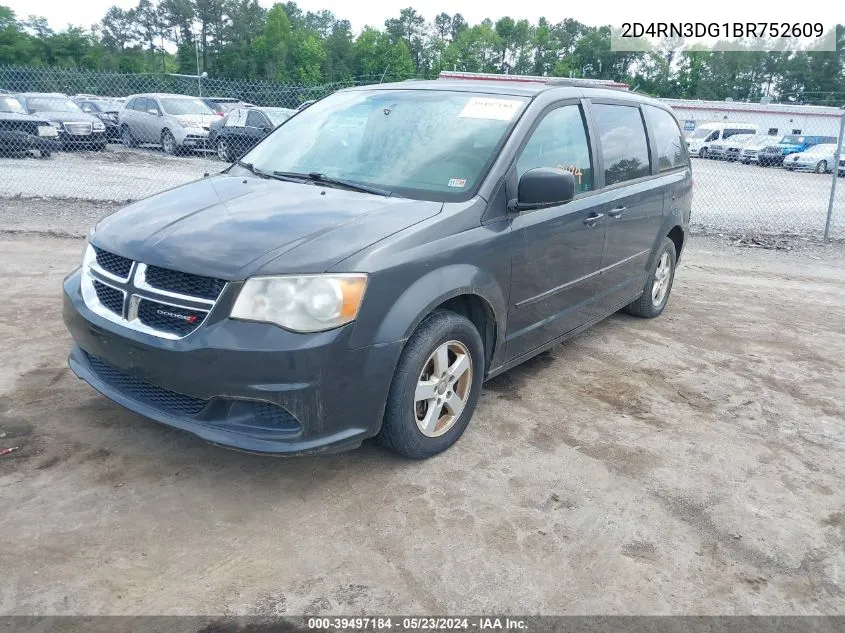 2011 Dodge Grand Caravan Mainstreet VIN: 2D4RN3DG1BR752609 Lot: 39497184