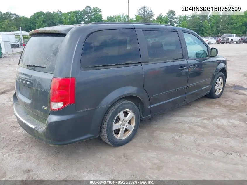 2011 Dodge Grand Caravan Mainstreet VIN: 2D4RN3DG1BR752609 Lot: 39497184