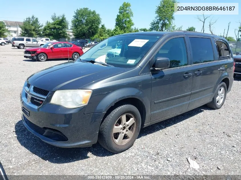 2011 Dodge Grand Caravan Mainstreet VIN: 2D4RN3DG8BR646187 Lot: 39517609