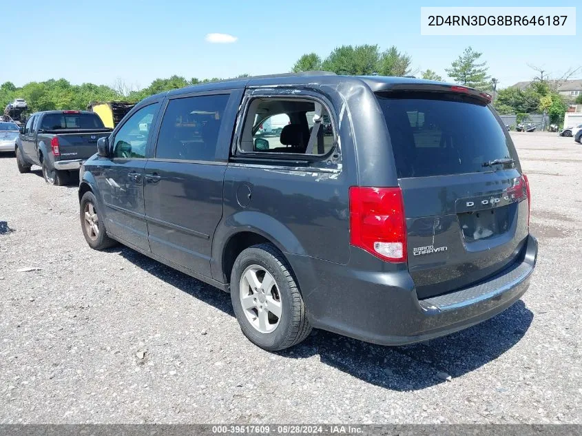 2011 Dodge Grand Caravan Mainstreet VIN: 2D4RN3DG8BR646187 Lot: 39517609