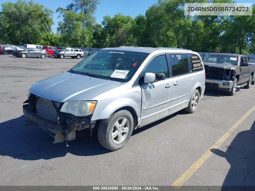 2011 Dodge Grand Caravan Crew VIN: 2D4RN5DG5BR734223 Lot: 39530890