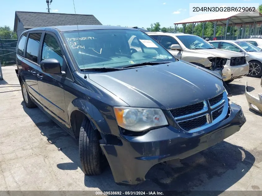 2D4RN3DG2BR629062 2011 Dodge Grand Caravan Mainstreet