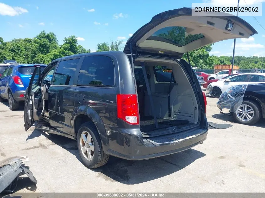 2011 Dodge Grand Caravan Mainstreet VIN: 2D4RN3DG2BR629062 Lot: 39538692