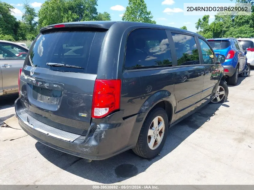 2D4RN3DG2BR629062 2011 Dodge Grand Caravan Mainstreet