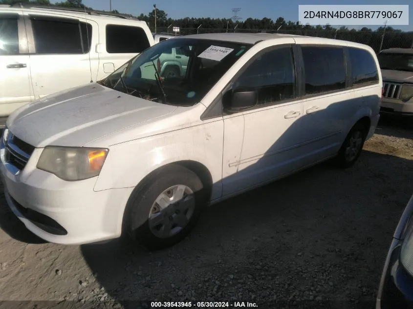 2011 Dodge Grand Caravan Express VIN: 2D4RN4DG8BR779067 Lot: 39543945