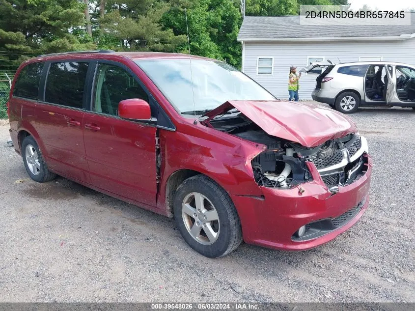 2011 Dodge Grand Caravan Crew VIN: 2D4RN5DG4BR657845 Lot: 39548026