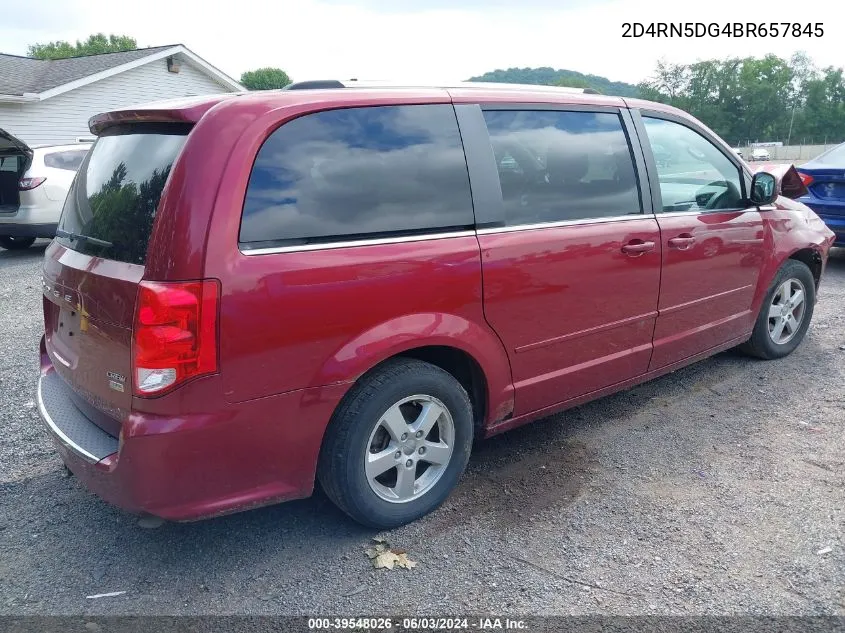 2011 Dodge Grand Caravan Crew VIN: 2D4RN5DG4BR657845 Lot: 39548026