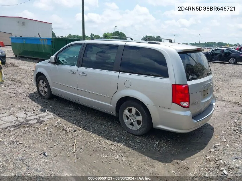 2011 Dodge Grand Caravan Crew VIN: 2D4RN5DG8BR646721 Lot: 39559123