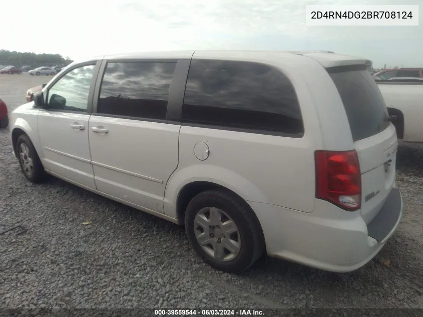 2D4RN4DG2BR708124 2011 Dodge Grand Caravan Express