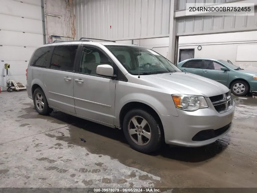 2011 Dodge Grand Caravan Mainstreet VIN: 2D4RN3DG0BR752455 Lot: 39578079