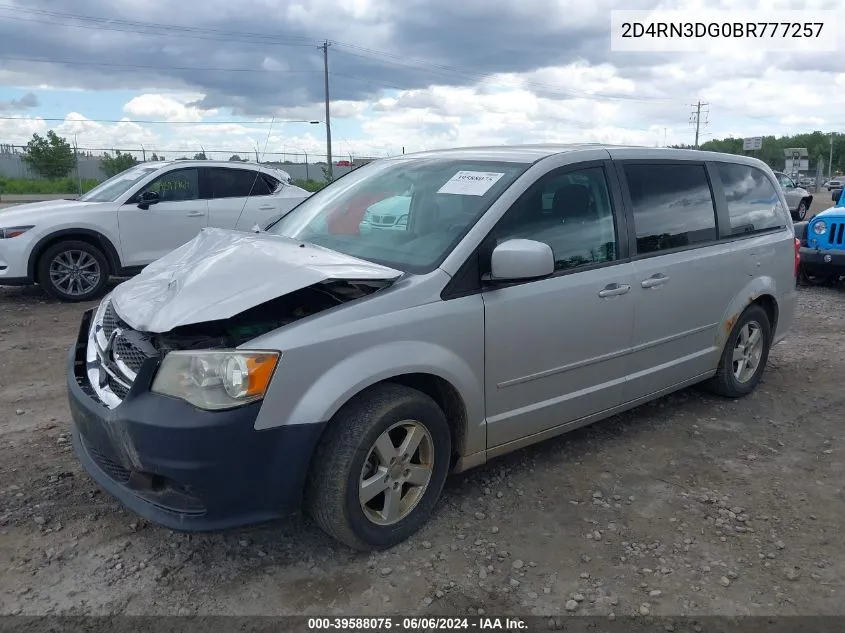 2011 Dodge Grand Caravan Mainstreet VIN: 2D4RN3DG0BR777257 Lot: 39588075