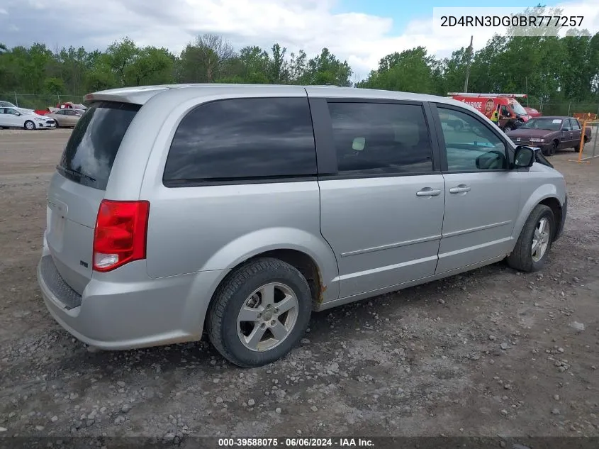 2011 Dodge Grand Caravan Mainstreet VIN: 2D4RN3DG0BR777257 Lot: 39588075