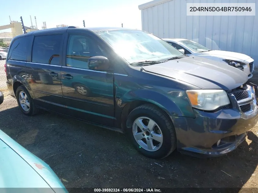 2D4RN5DG4BR750946 2011 Dodge Grand Caravan Crew