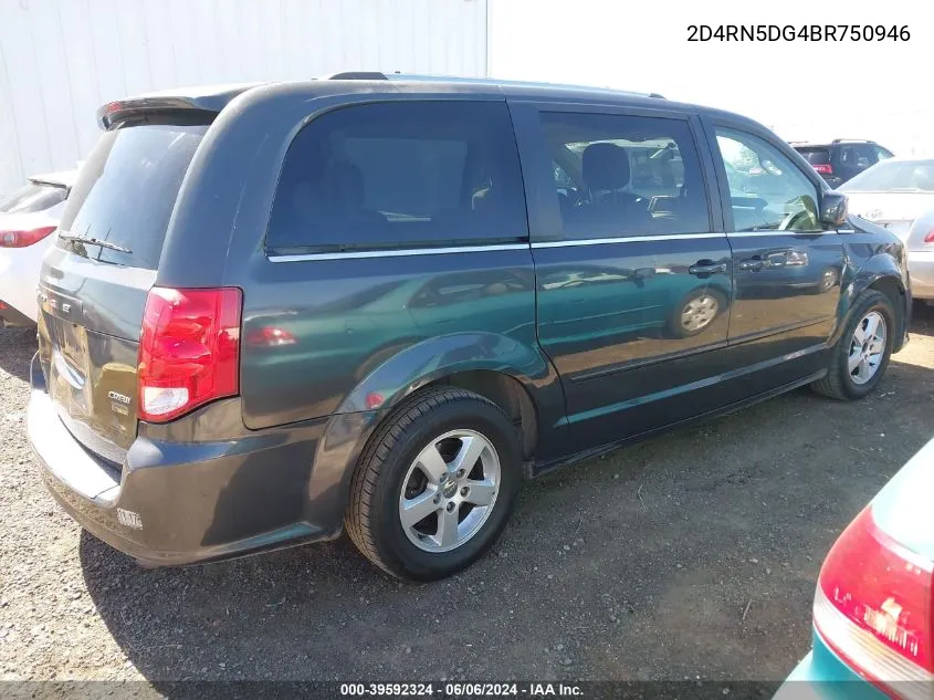 2D4RN5DG4BR750946 2011 Dodge Grand Caravan Crew