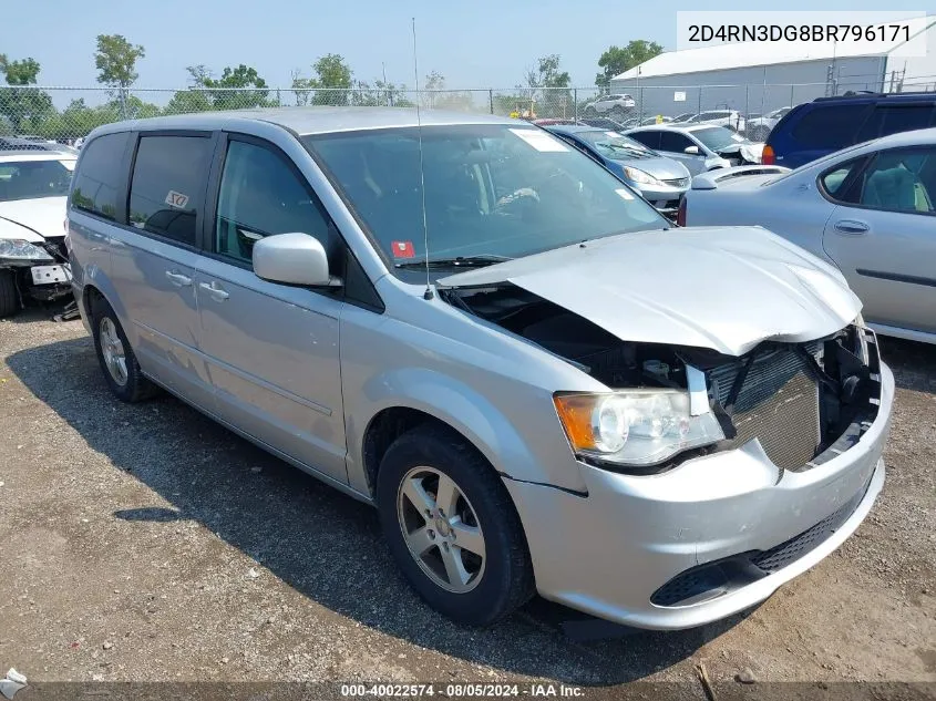 2011 Dodge Grand Caravan Mainstreet VIN: 2D4RN3DG8BR796171 Lot: 40022574