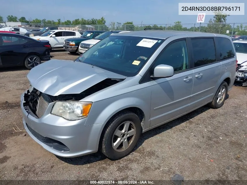 2011 Dodge Grand Caravan Mainstreet VIN: 2D4RN3DG8BR796171 Lot: 40022574