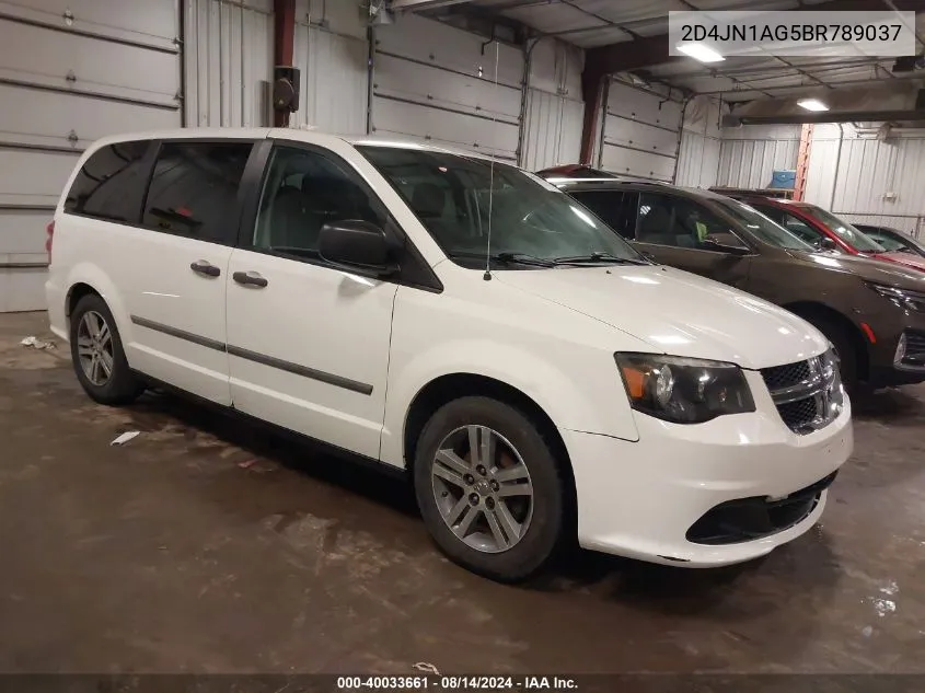 2D4JN1AG5BR789037 2011 Dodge Grand Caravan C/V