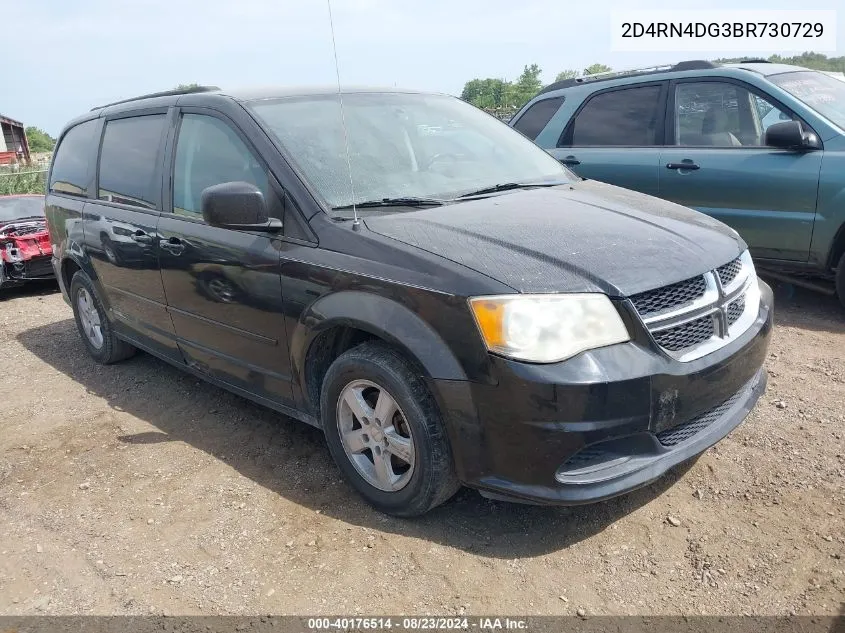 2D4RN4DG3BR730729 2011 Dodge Grand Caravan Se/Sxt