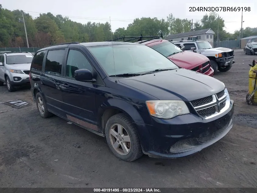 2011 Dodge Grand Caravan Mainstreet VIN: 2D4RN3DG7BR669198 Lot: 40191495