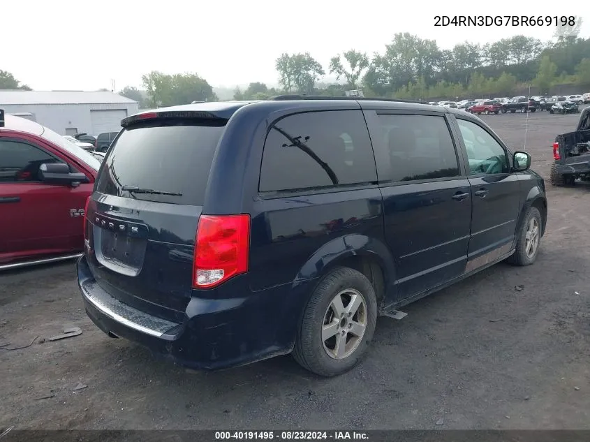 2D4RN3DG7BR669198 2011 Dodge Grand Caravan Mainstreet