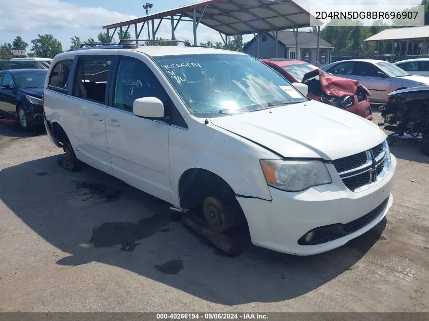 2011 Dodge Grand Caravan Crew VIN: 2D4RN5DG8BR696907 Lot: 40266194