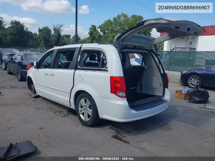 2D4RN5DG8BR696907 2011 Dodge Grand Caravan Crew