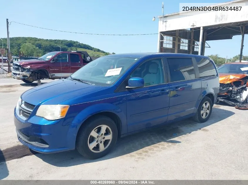 2011 Dodge Grand Caravan Mainstreet VIN: 2D4RN3DG4BR634487 Lot: 40269960