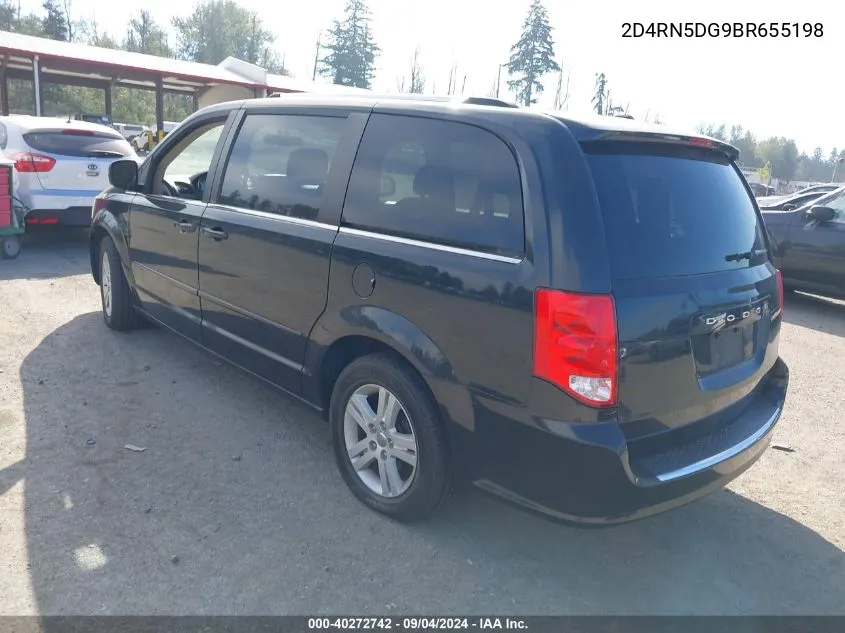 2011 Dodge Grand Caravan Crew VIN: 2D4RN5DG9BR655198 Lot: 40272742