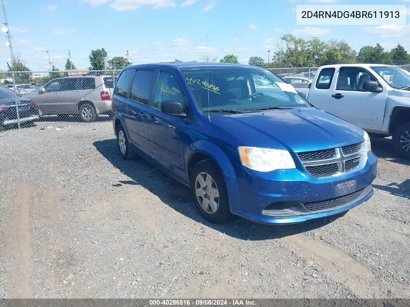 2D4RN4DG4BR611913 2011 Dodge Grand Caravan Express