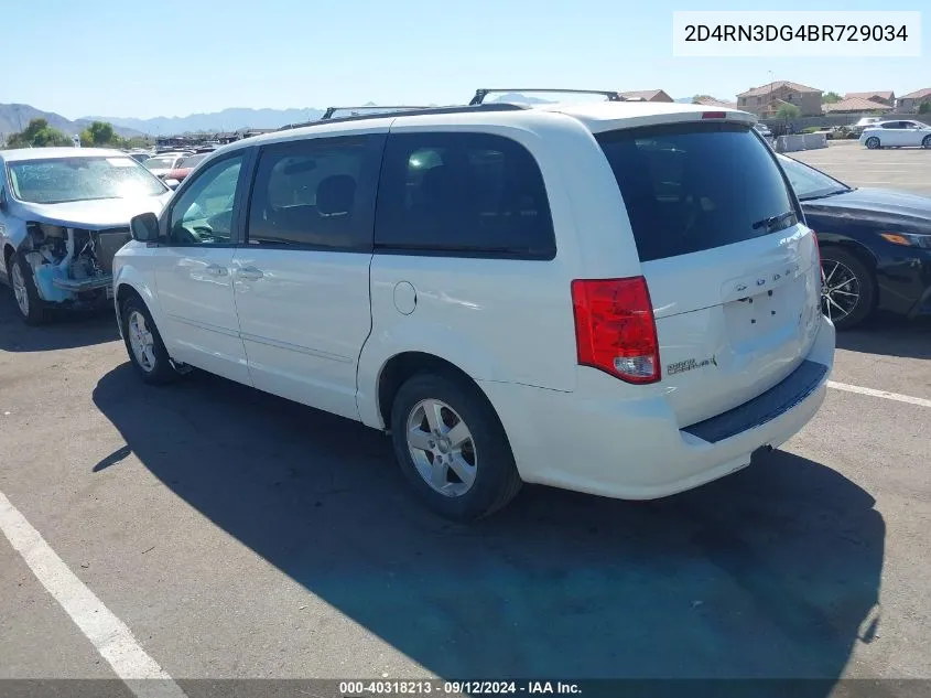 2011 Dodge Grand Caravan Mainstreet VIN: 2D4RN3DG4BR729034 Lot: 40318213