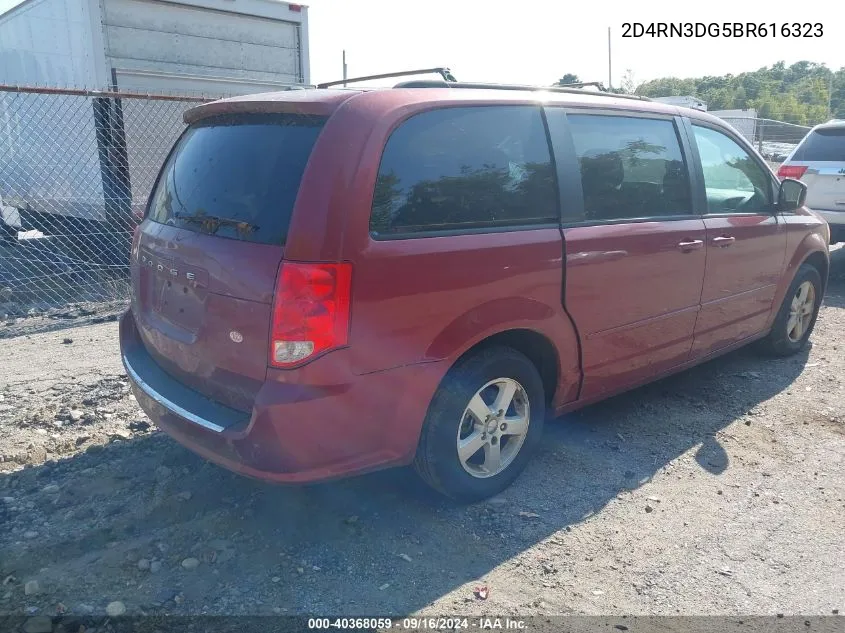 2011 Dodge Grand Caravan Mainstreet VIN: 2D4RN3DG5BR616323 Lot: 40368059