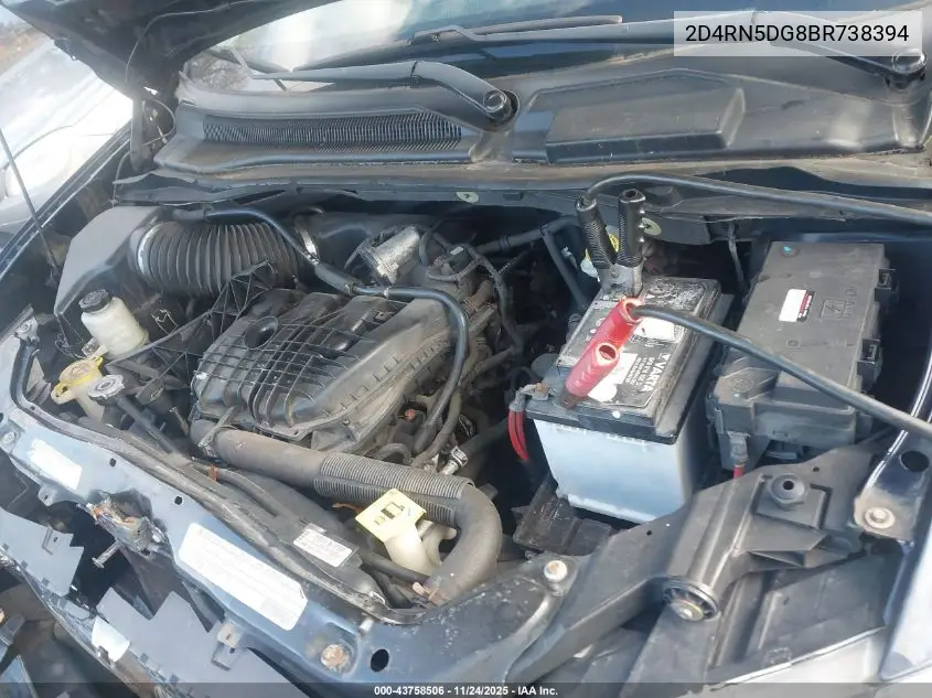 2D4RN5DG8BR738394 2011 Dodge Grand Caravan Crew