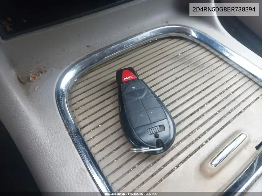2D4RN5DG8BR738394 2011 Dodge Grand Caravan Crew