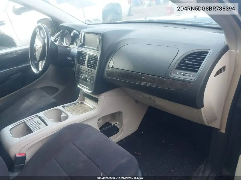 2D4RN5DG8BR738394 2011 Dodge Grand Caravan Crew