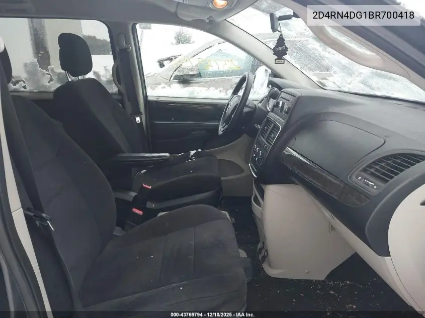 2D4RN4DG1BR700418 2011 Dodge Grand Caravan Express